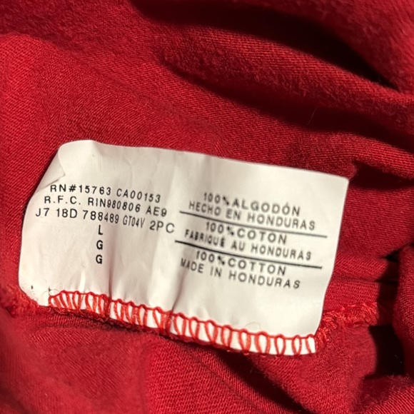 Russell Athletic University of Alabama Crimson Tide v-neck t-shirt (L 12/14 Jrs) - Picture 4 of 9